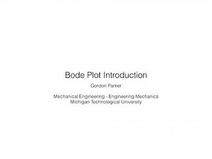 Bode Plot Introduction