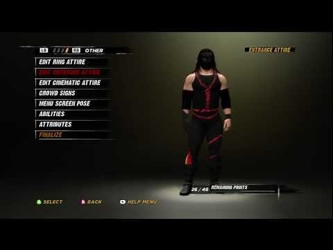 WWE '12 Kane CAW "Tutorial"