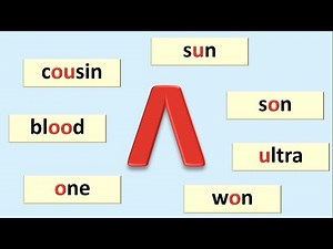 発音記号の読み方とフォニックス [英語母音#9]：母音[ʌ]に耳と口と目で親しもう