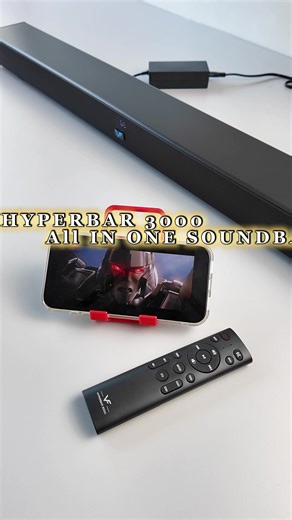Hyperbar 3000: The Ultimate All-in-One Soundbar