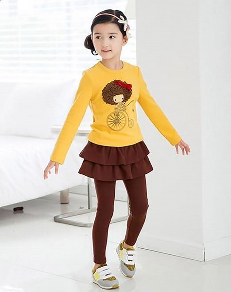 Girls Leggings Skirt Tutu Pants 2-14 Years