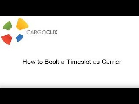 Cargoclix - Book a Timeslot (2019)