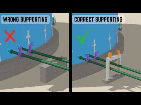 Pipe Support Design — What Most Engineers Were Never Taught #pipingstress #pipingdesign