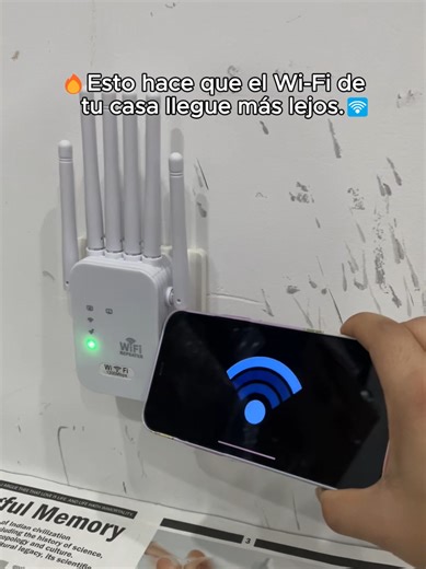 WiFi way too slow at home? 📶 Plug this in and get whole-home coverage instantly 👉 Tap the orange cart now #wifiextender #wifibooster #signalboost #strongwifi #TikTokShop #viralfind #HomeEssentials #fyp