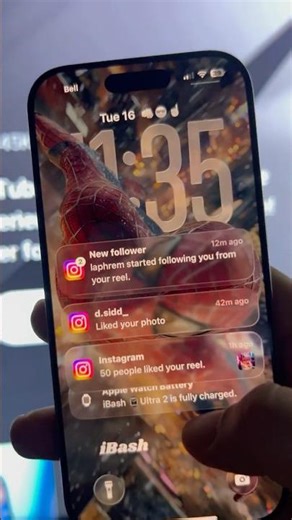 Notifications and LockScreen iOS26 😱😱