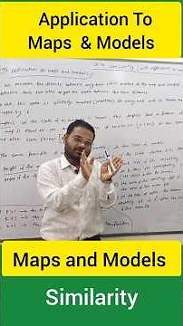 Application To Maps & Models🌍 | Similarity As A Size Transformation | Icse Class 10th Maths Ch 15