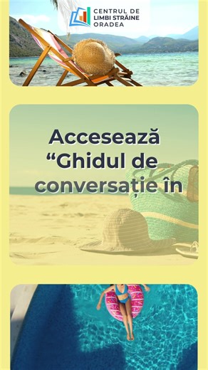 🏖️ Te pregătești să pleci în vacanță, dar gândul că nu vei ști să ceri indicații, să comanzi la restaurant sau să te descurci la aeroport îți dă emoții? Liniștește-te! Nu trebuie să fii vorbitor fluent pentru a avea un concediu de vis. Cheia este să ai la îndemână câteva expresii esențiale. Tocmai de aceea, am pregătit un ghid practic de conversație care să-ți fie cel mai bun prieten în călătorie! În articol vei găsi fraze salvatoare pentru orice situație: ✈️ În aeroport și în avion: De la