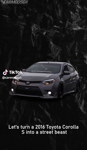 Transform Your 2016 Toyota Corolla S for Only 2000 GHC