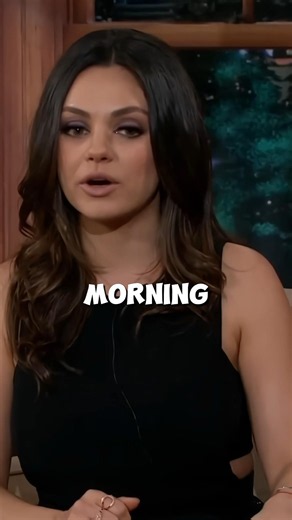Mila Kunis did too bad with her parents 🥱 #milakunis #shorts #talkshow