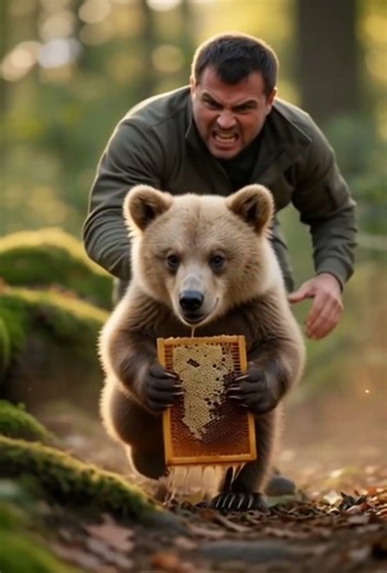 Bear crying 🐻🍯