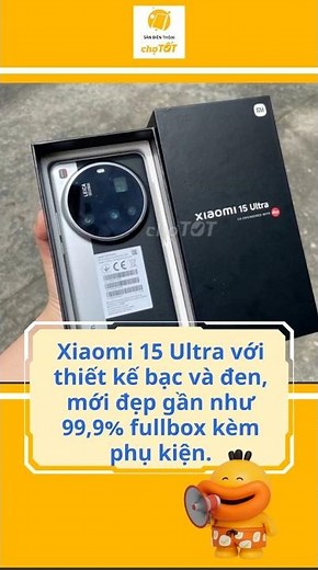 Khám phá Xiaomi 15 Ultra likenew 99% - Mạnh mẽ, giá hợp lý #xiaomi15ultra #sandienthoaichotot