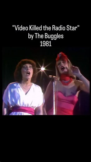 @thequakefm99sanfrancisco on Instagram: ""Video Killed the Radio Star" by The Buggles, famous as the first music video played on MTV on August 1, 1981, featuring a futuristic, retro-styled clip directed by Russell Mulcahy, lamenting the shift from audio-focused radio to visual media, with members Trevor Horn and Geoff Downes later joining Yes, and even Hans Zimmer appearing as a keyboardist. Key Information about the Song & Video: Artists: The Buggles (Trevor Horn & Geoff Downes). Release: 1979