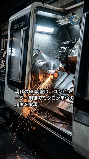 金属を削る魔術！旋盤の驚異的な進化