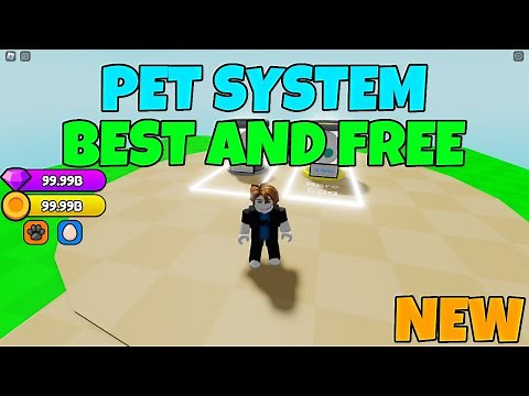 [FREE] PET SYSTEM IN ROBLOX STUDIO 😎 (BEST AND NEW!)