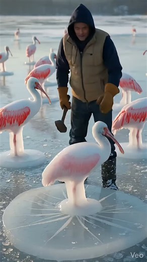 SoftSound Studio | Frozen Grace: Sculpting Life in Ice | Instagram