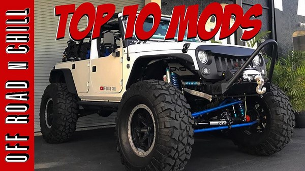 Top 10 Jeep Wrangler JK Mods / Offroading Mods / Offroad Mods