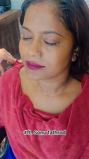 Mata look is done by vaishnavi makeover and acadmy # address - 5 indore subhash colony banganga #