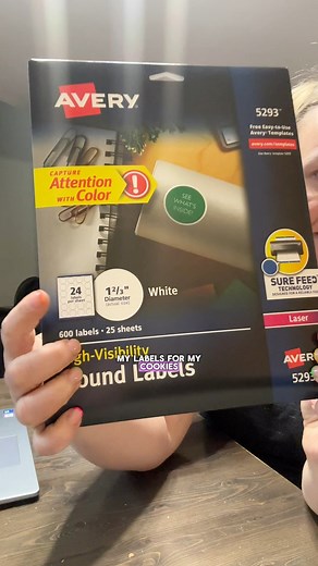 128K views · 2.5K reactions | ✨Labeling made simple!✨ Here's how I create my cookie labels using Avery labels and their online templates — super easy, cost-effective, and it just works for me. Do you DIY your labels or use a professional printer? Let me know what works best for you! ⬇️ #BakedByTheLake #CookieBusiness #SmallBizTips #DIYLabels #AveryLabels #microbakery #homebakery #cookies | Baked By The Lake | Facebook