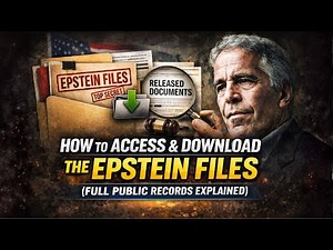 How to Access & Download the Epstein Files (Full Public Records Explained)
