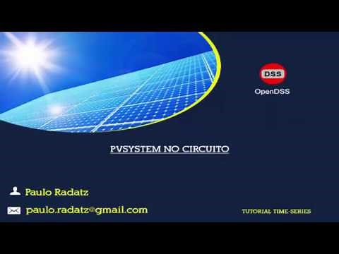 9 Tutorial OpenDSS Time-Series: PVSystem Connected to the Circuit