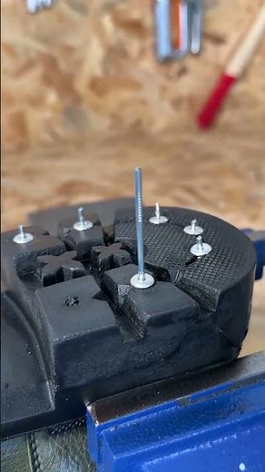 How to Fix Slippery Shoes | DIY Shoe Spikes for Better Grip#diy#tools#shorts#shortsfeed#ytshorts
