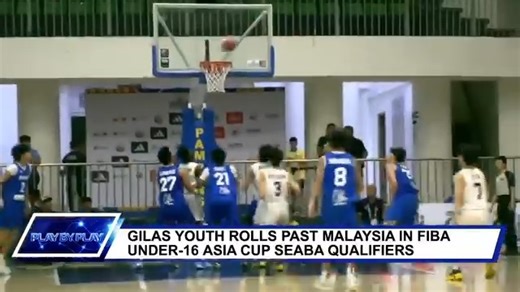 The Gilas Youth remain unbeaten with a dominant 96-61 win over Malaysia, extending their streak to 5-0 in the FIBA U16 Asia Cup SEABA Qualifiers. #PlayByPlay #GilasYouth #FIBAU16AsiaCup #SEABAQualifiers2025 #OneSports | One Sports