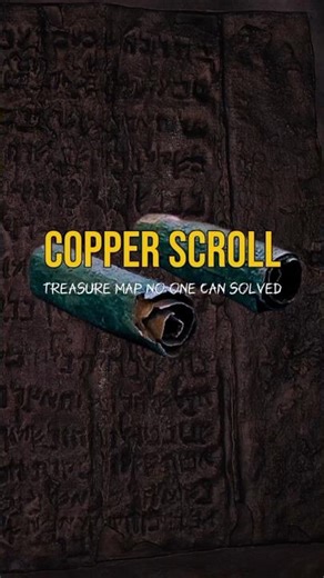 Unsolved treasure map #copperscroll #deadseascrolls #ancientmystery #archaeology #ancient #history
