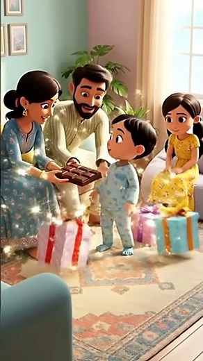 I Love My Family ❤️Happy Family Song for Kids #animation #cartoon #kidzeetonz