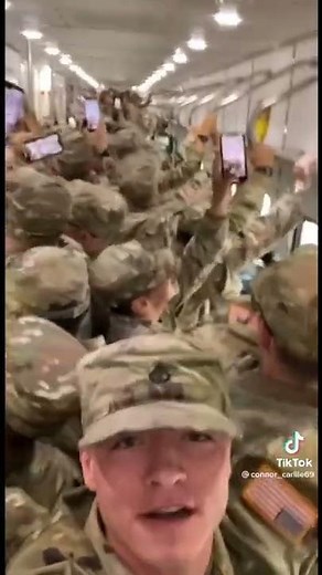 Army sings the Spongebob SquarePants theme song