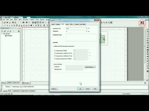 Single Stage CE amplifier simulation on Multisim