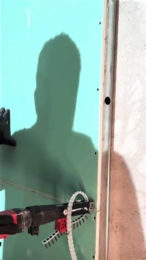 How to install screws over drywall