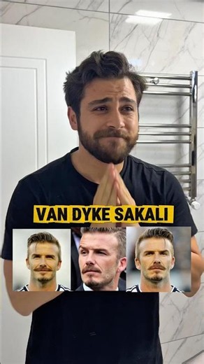 VAN DYKE BEARD! #davidbeckham #beardstyle #menshaircuts #mensfashion | Ad | Product link in bio!