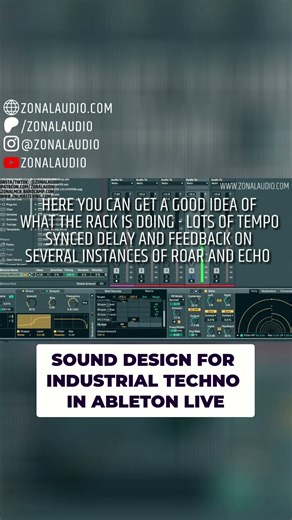 Creative Sound Design For Techno In Ableton Live 12 #sounddesign #hardtechno