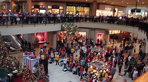 64K views · 704 reactions | It's that time of year again...Time for the throwback of our Jordan Creek Hallelujah Chorus Flash Mob! (Simpson students have the best Holiday spirit.) Have a great holiday break! | Simpson College | Facebook