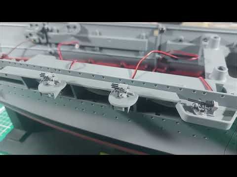 Graf Zeppelin Hachette Flugzeugträger 1:200 Lieferung 27 Ausgabe 100 - 103