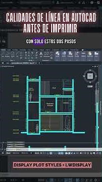 🖨️ How to VIEW line qualities in AutoCAD BEFORE printing 🤯