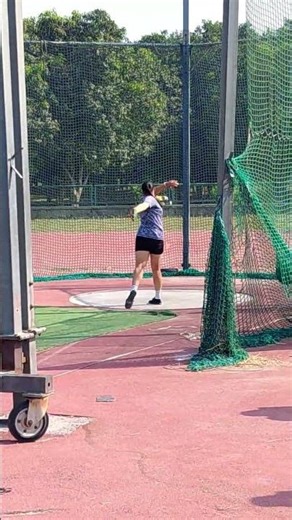 U.16 girl# discus throw##🤗🤗 Short