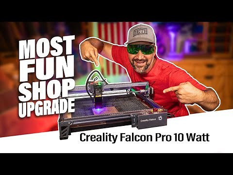 Affordable & Budget Friendly Laser Engraver - Creality Falcon Pro 10 watt Laser Review