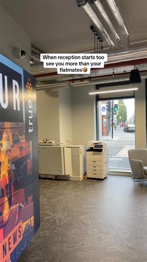 true student | When reception starts to see you more than your flatmates 🫣 Early bird booking offer for 2026/27! 🐥 Book your room at true before 31st Jan... | Instagram