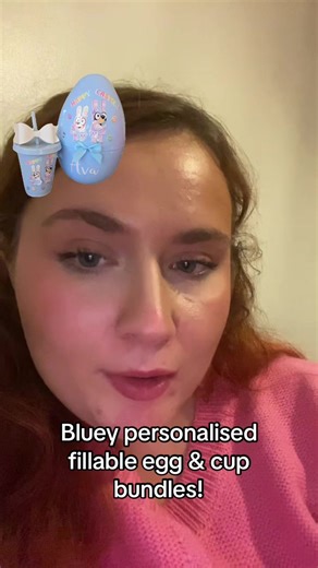 These fillable Bluey eggs are perfect for a Bluey fan this Easter!! #easter #bluey #kids #fyp #tiktokmademebuyit