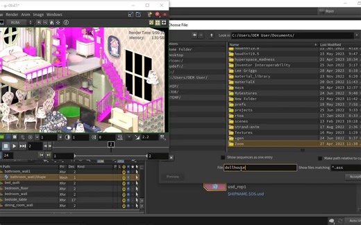 Working with Maya USD and Solaris