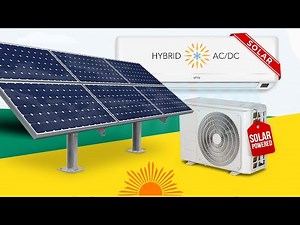 The BEST solar air conditioner (Heat Pump)