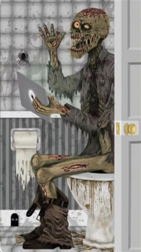 If Zombies Trap You In A Restroom!
