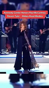 PAUL MCCARTNEY TRIBUTE KENNEDY CENTER - Steven Tyler "Abbey Road Medley" #paulmccartney #StevenTyler #60smusic #70smusic #tribute | Shannon Graham