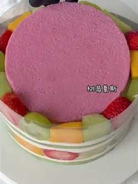 Raspberry Mousse Fruit Grand Slam Cake: A Delectable Water Jelly Dessert Extravaganza