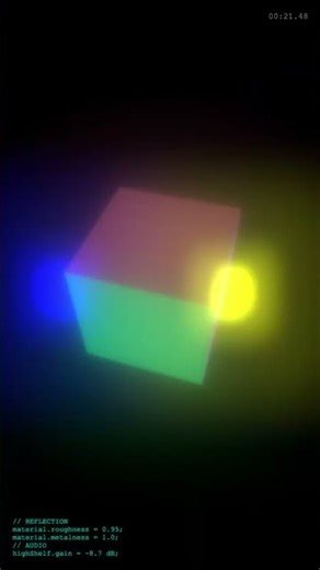 #209 Environment Reflection #creativecoding #generativeart #p5js