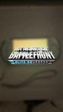 Un de mes jeux PSP préféré ! ❤️ (Star Wars Battlefront Elite Squadron PSP) #gaming #retro #starwars