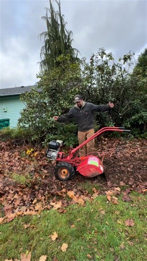 @the_barn_brothers on Instagram: "Pt 2: The rototiller is ready to rumble. #rototiller #briggsandstratton #gardening #equipment"