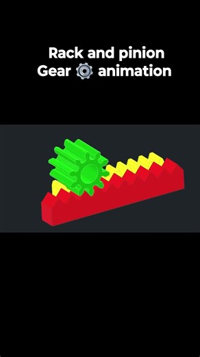 Gear animation #mechanical #solidworks #blender #blender3d #hardsurfacemodeling #rigging #hardsurfacerigging #catia #autocad #mechanical #maya #c4d #engineering #3danimation #satisfyingvideo | EngineerKnow