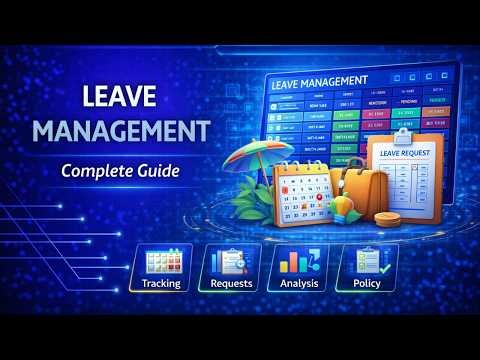Leave Management | Leave Management Software Tutorial| Human Maximizer #humanmaximizer